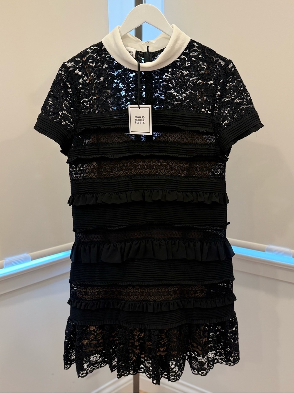 Edward Achour Paris Ruffle Dress